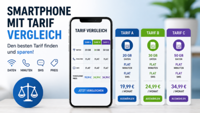 smartphone mit tarif vergleich