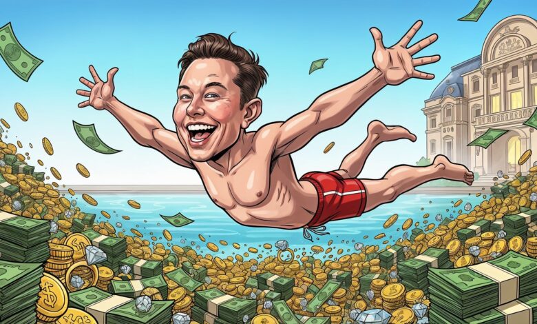 Elon Musk Vermögen