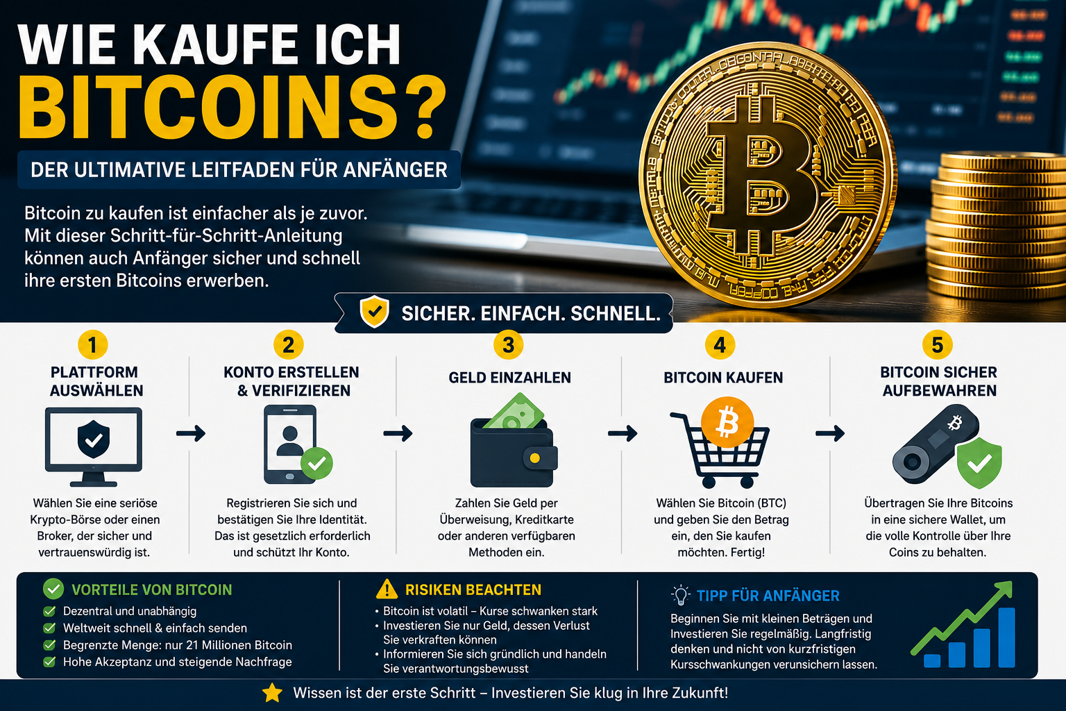 wie kaufe ich bitcoins