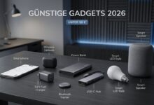 Günstige Gadgets 2026: Kopfhörer, Powerbank, Smart-Glühbirne und Bluetooth-Tracker unter 50 Euro