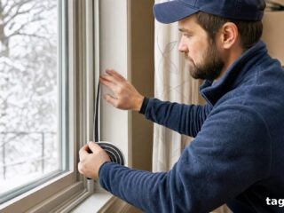 Fenster abdichten – Dichtungsband am Fensterrahmen anbringen
